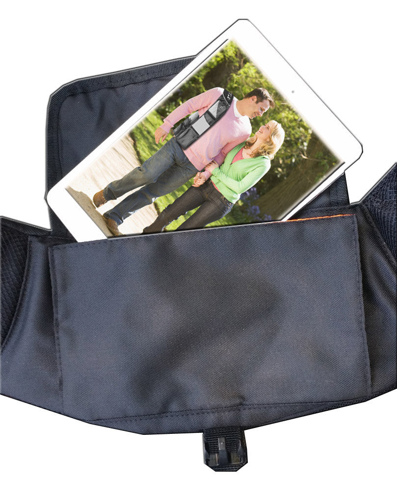 CrossTab - Navy / Gray Carry Your Tablet, Mobile & Your Other Essentials In Style On The Go!